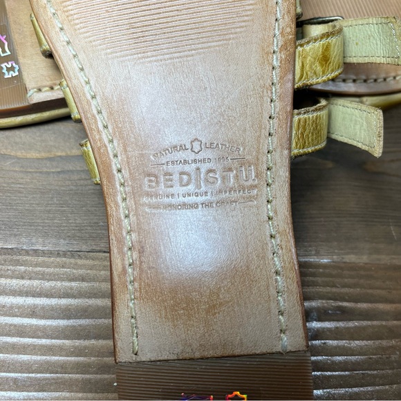 Bed Stu Hilda Flat Handmade Leather Sandals - Picture 7 of 12